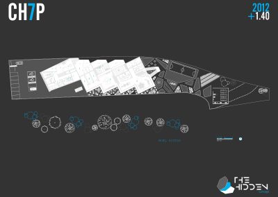 Planta esquemática para diseño de proyecto arquitectónico