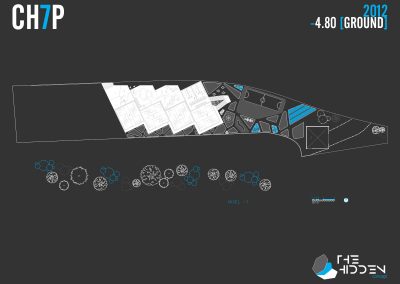 Planta esquemática para diseño de proyecto arquitectónico