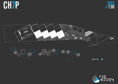 Planta esquemática para diseño de proyecto arquitectónico