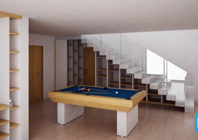 Render foto-realista de modelado 3d para proyecto arquitectónico