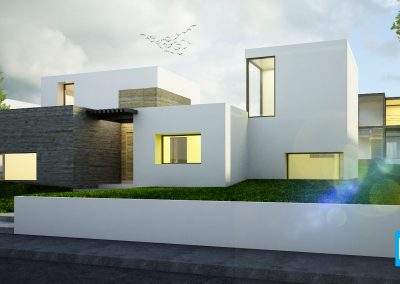 Render foto-realista de modelado 3d para proyecto arquitectónico