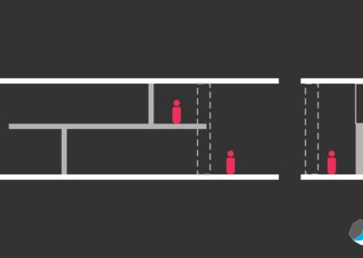 Diagramas de análisis para proceso de diseño de proyecto arquitectónico